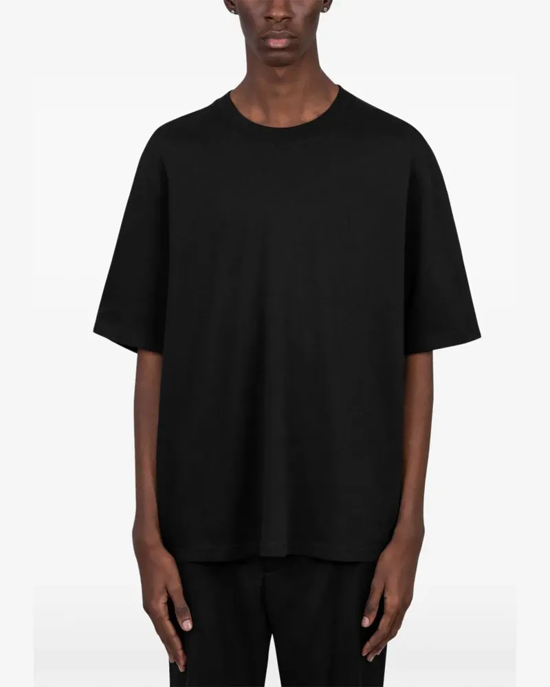 AMI Paris Ami de Coeur T-shirt - Schwarz Schwarz