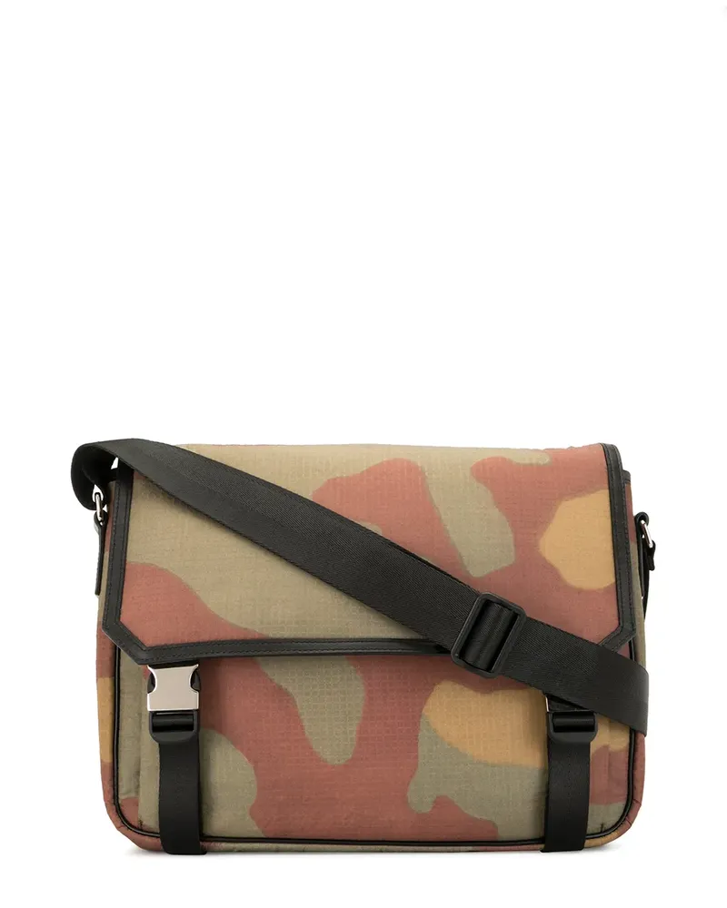 Ports V Schultertasche mit Camouflage-Print - Grün Grün