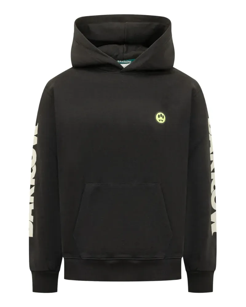 BARROW Hoodie mit Kängurutasche - Schwarz Schwarz