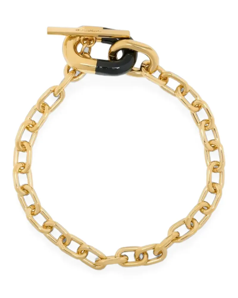 Paco Rabanne Gliederketten-Armband mit Knebelverschluss - Gold Gold