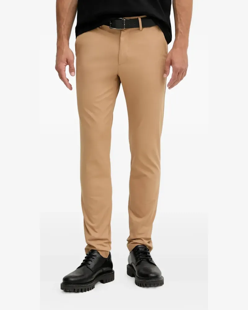 HUGO BOSS Hose aus Baumwollstretch - Nude Nude