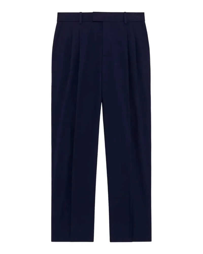 Drôle de Monsieur Golfer pleated trousers - Blau Blau