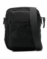 Stone Island Kuriertasche mit Kompass Schwarz