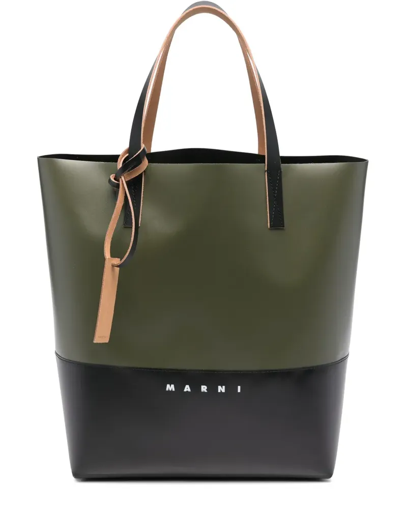 Marni Tribeca Tote Bag - Grün Grün