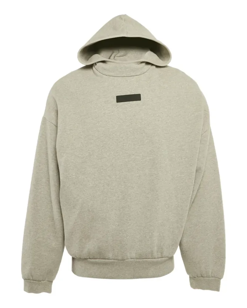 Fear of God logo-patch hoodie - Grau Grau