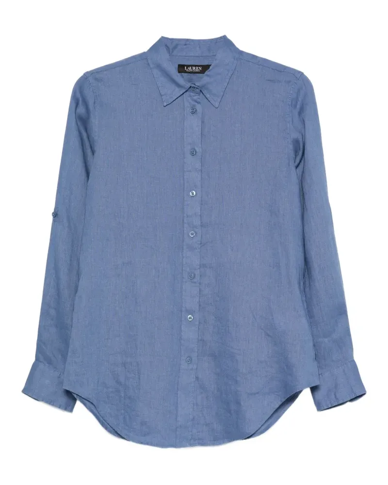 Ralph Lauren linen long-sleeve shirt - Blau Blau
