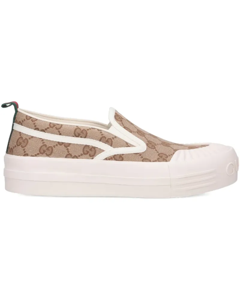 Gucci Sneakers mit Logo-Muster - Nude Nude