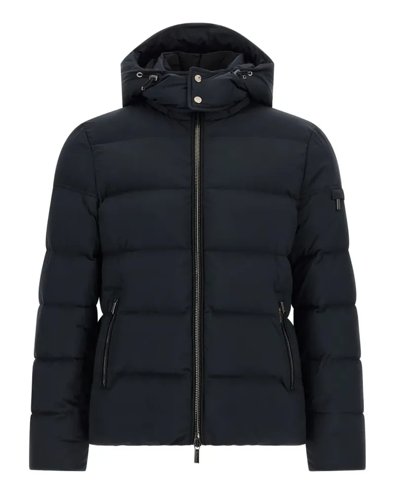MOORER Brett quilted padded jacket - Blau Blau