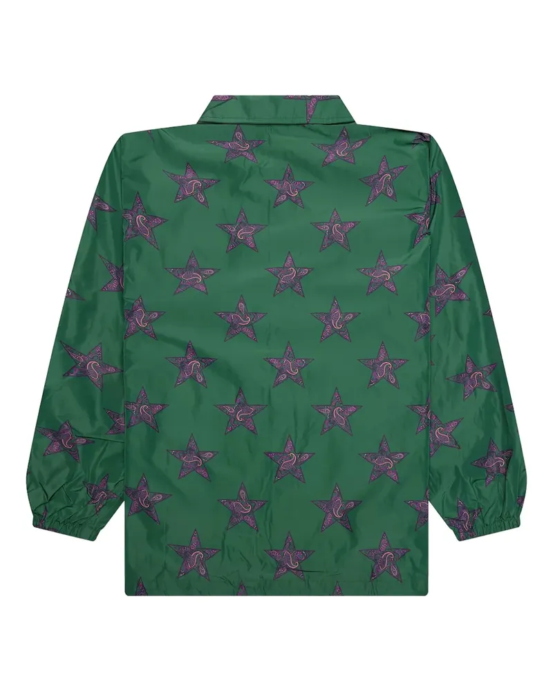 NEEDLES Jacke mit Stern-Print - Grün Grün