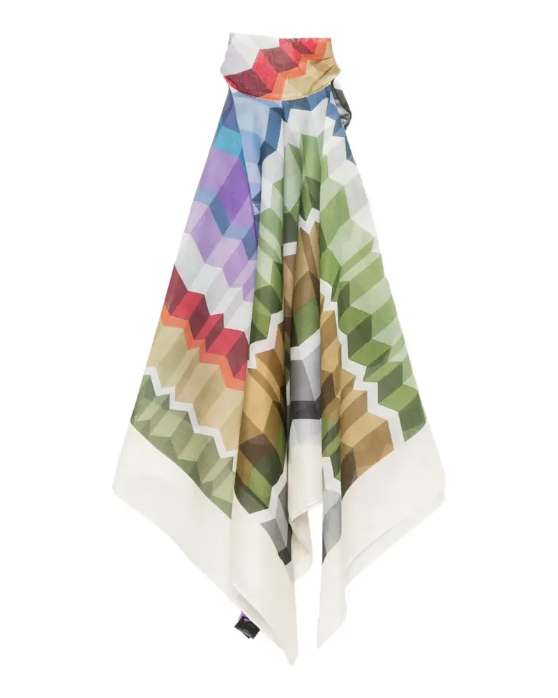 Missoni printed scarf - Grün Grün