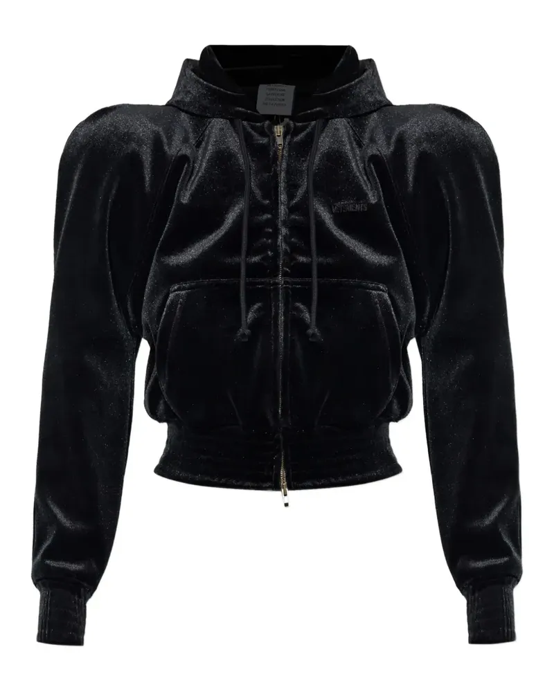 VETEMENTS Klassischer Hoodie - Schwarz Schwarz