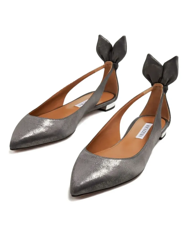 Aquazzura Deneuve ballet flats - Grau Grau