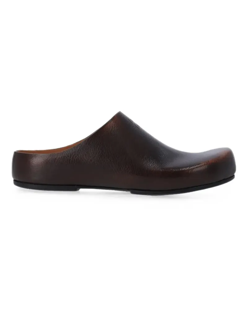 Miu Miu leather mules - Braun Braun