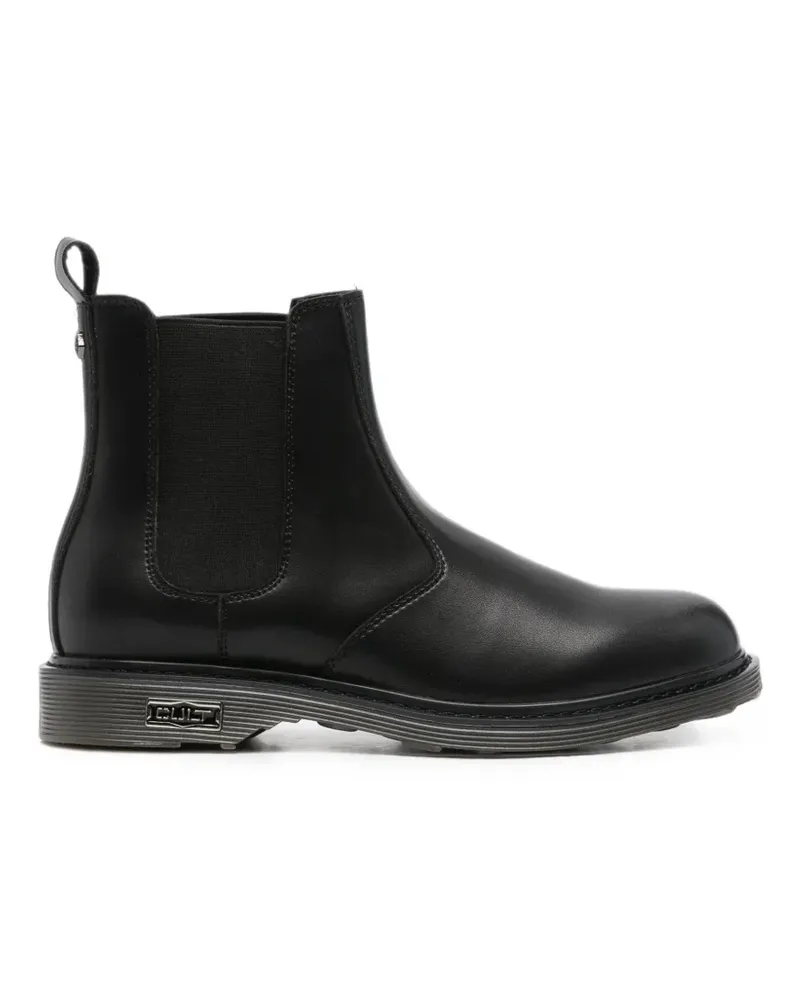 Cult leather Chelsea boots - Schwarz Schwarz