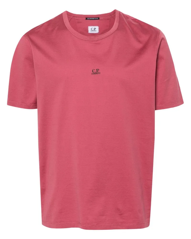 C.P. Company T-Shirt mit Logo-Print - Rosa Rosa
