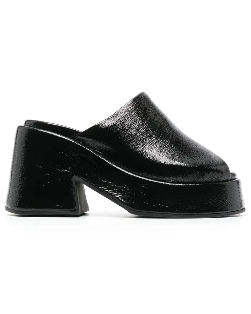 Ganni Klassische Sandalen 95mm - Schwarz Schwarz