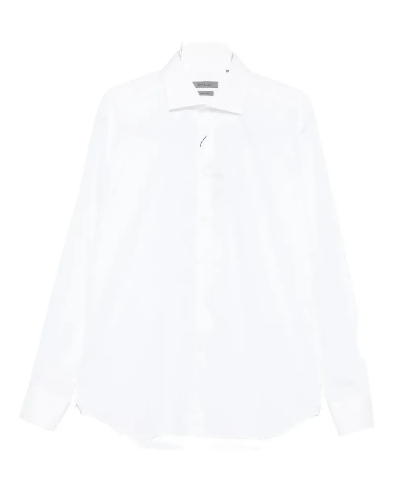 Corneliani Klassisches Hemd - Weiß Weiß