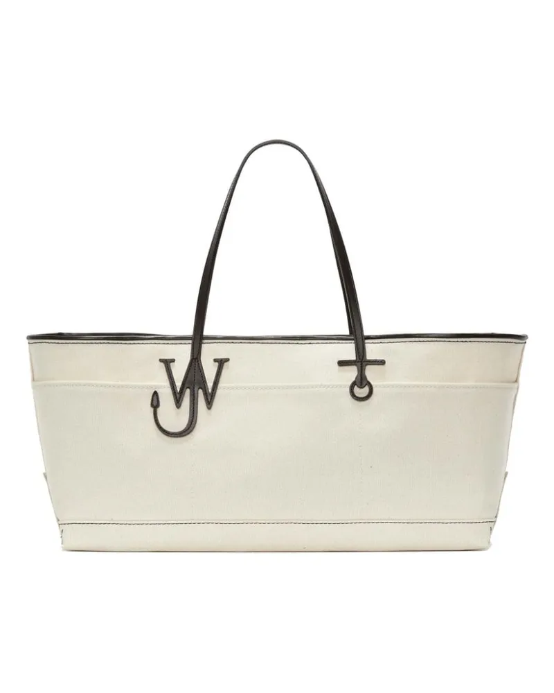 J.W.Anderson Stretch Anchor Shopper aus Canvas - Weiß Weiß