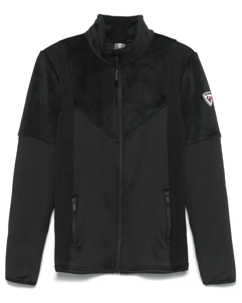 Rossignol Fleece-Oberteil mit Reißverschluss - Schwarz Schwarz