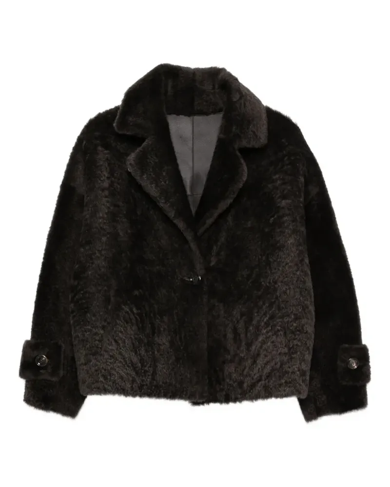Manzoni 24 Jacke mit Knopfleiste - Braun Braun