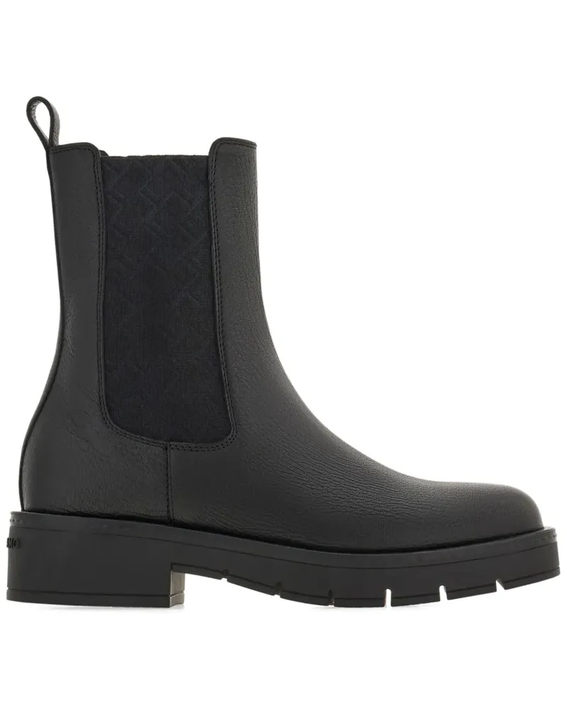 Ferragamo Klassische Chelsea-Boots - Schwarz Schwarz