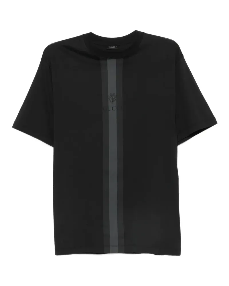 Gucci Web T-Shirt - Schwarz Schwarz