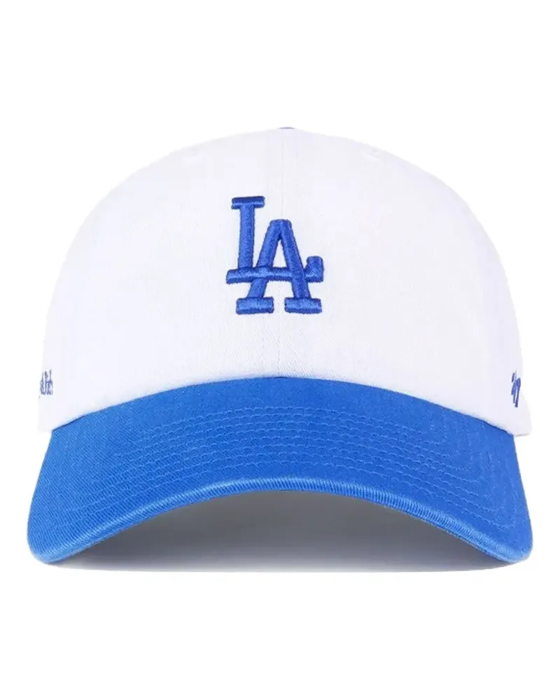 SPORTY & RICH Baseballkappe mit Logo-Stickerei - Weiß Weiß