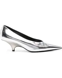 Totême Pumps mit metallischem Finish 55mm Silber