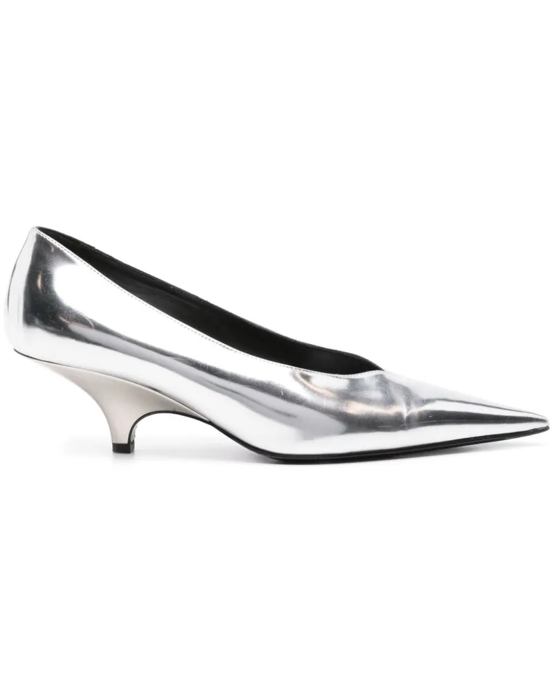Totême Pumps mit metallischem Finish 55mm - Silber Silber