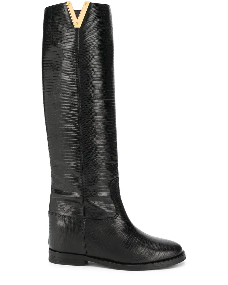 Via Roma 15 Klassische Stiefel - Schwarz Schwarz