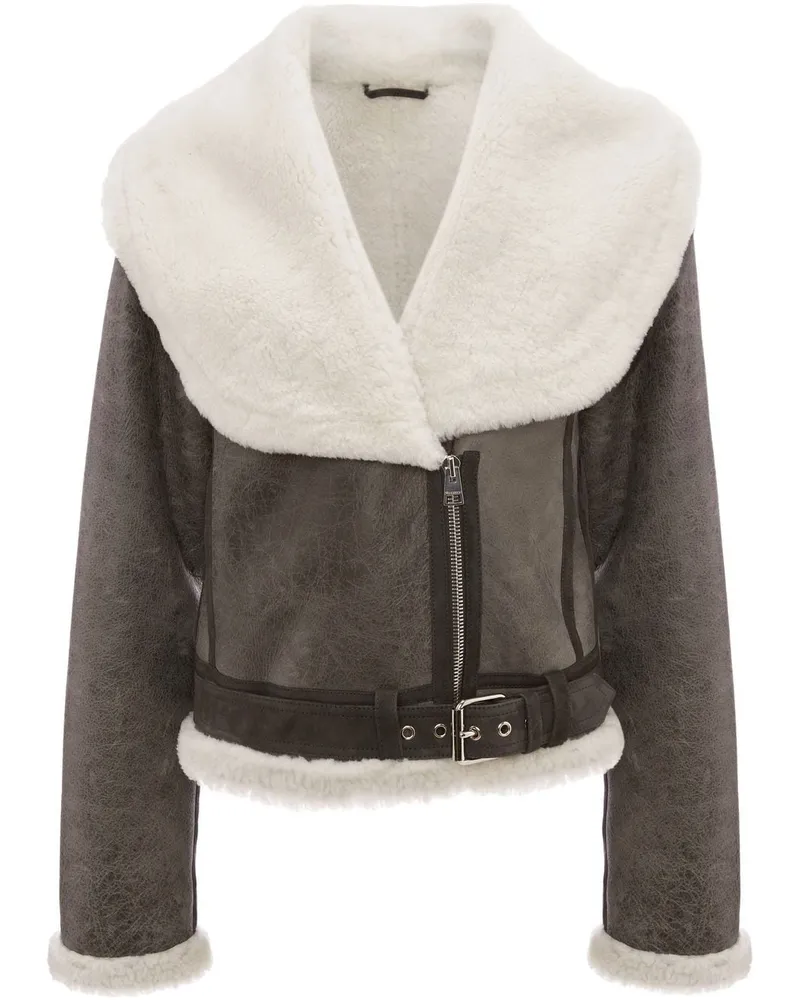 J.W.Anderson Jacke mit Schalkragen - Grau Grau