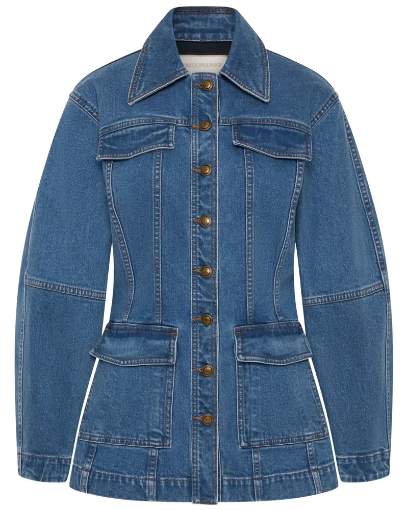 Rebecca Vallance Aviator Jacke - Blau Blau