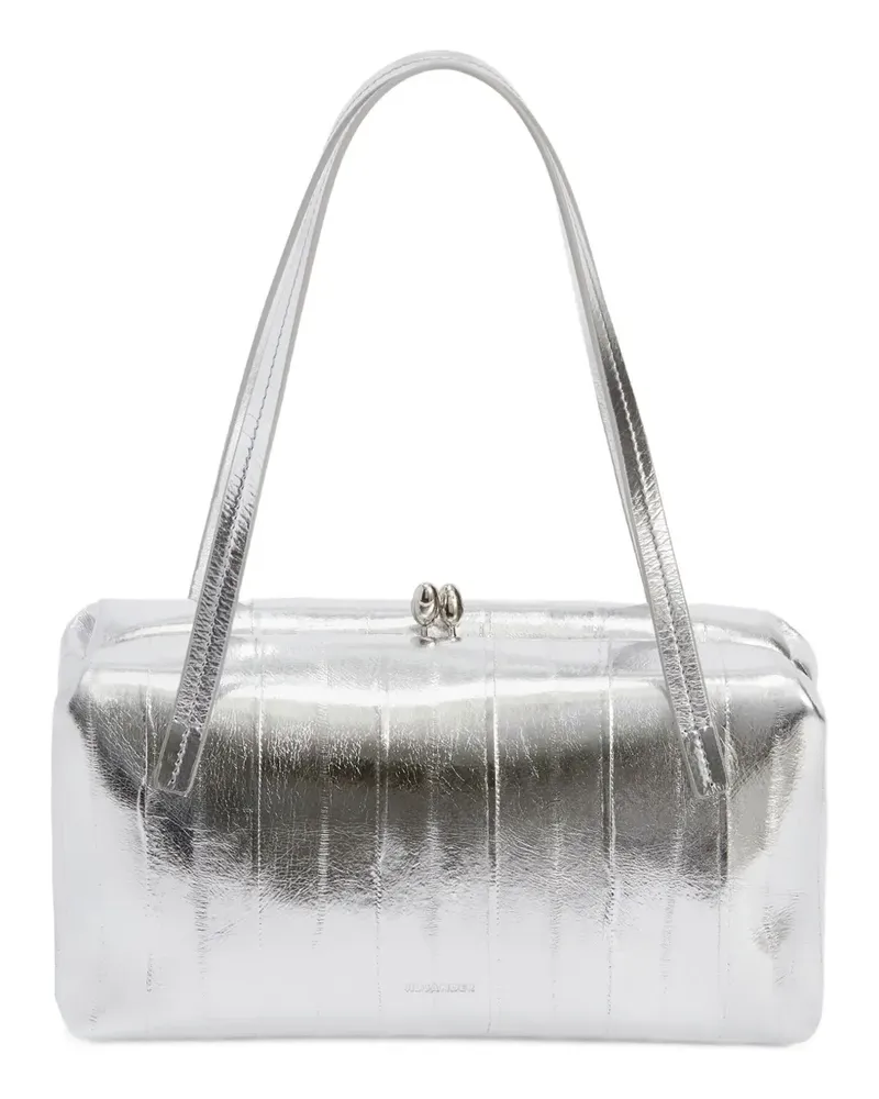 Jil Sander Kleiner Goji Pillow Shopper - Silber Silber