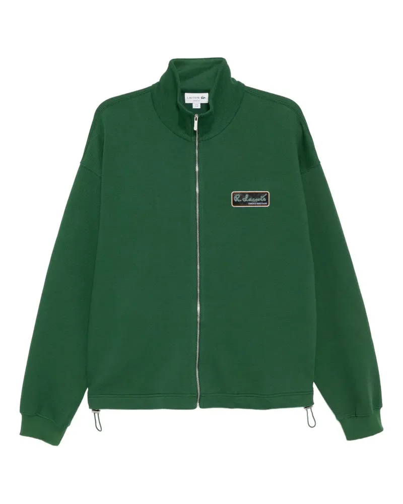 Lacoste Sweatshirt mit Logo-Patch - Grün Grün