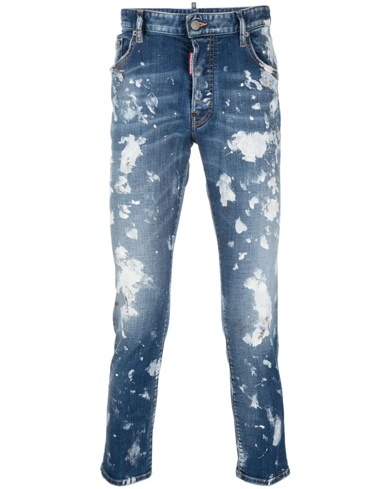Dsquared2 Jeans im Distressed-Look - Blau Blau