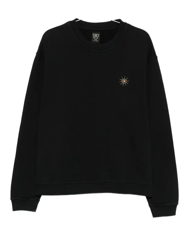 HTC Hollywood Trading Company Sun stud-embellished sweatshirt - Schwarz Schwarz