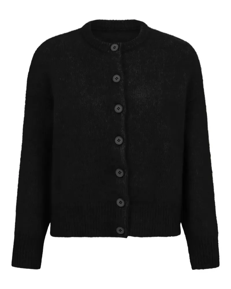16ARLINGTON Geknöpfter Sephia Cardigan - Schwarz Schwarz