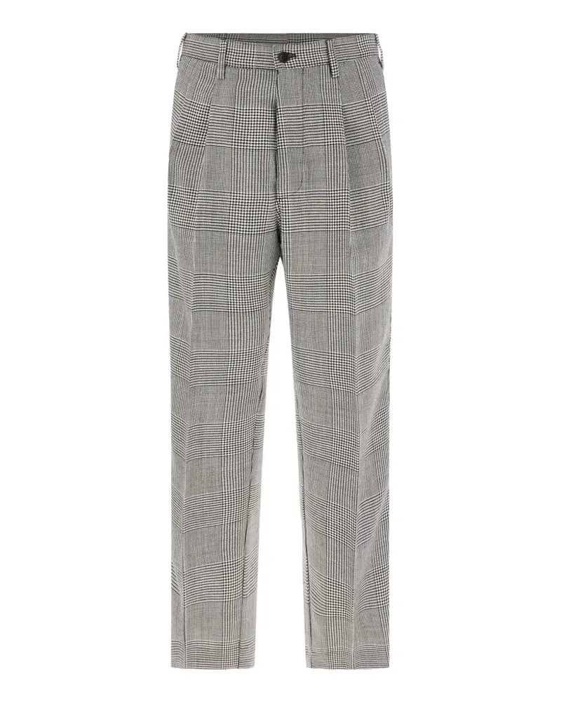 PENCE Prince of Wales check trousers - Schwarz Schwarz