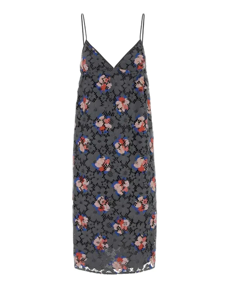 Fendi floral lace dress - Grau Grau