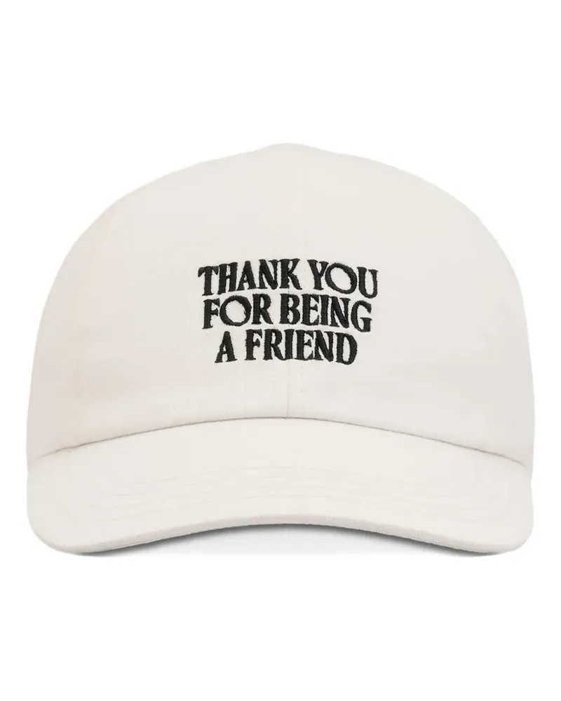 AMI Paris Baseballkappe mit Schnalle - Nude Nude