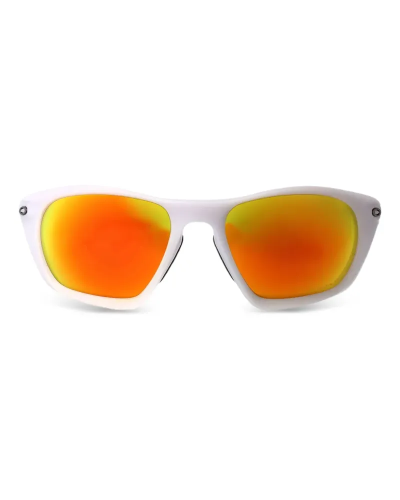 Oakley Reflektierende Lateralis Sonnenbrille - Weiß Weiß