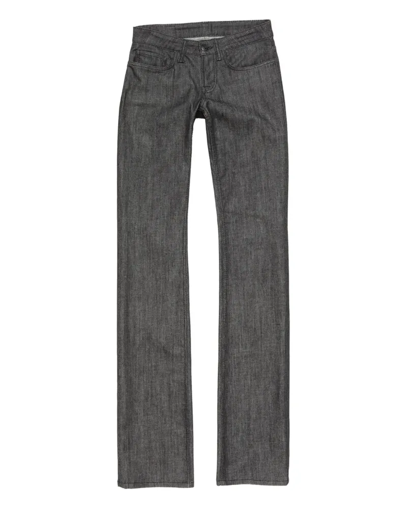 Acne Studios 2013 Jeans mit Logo-Patch - Grau Grau