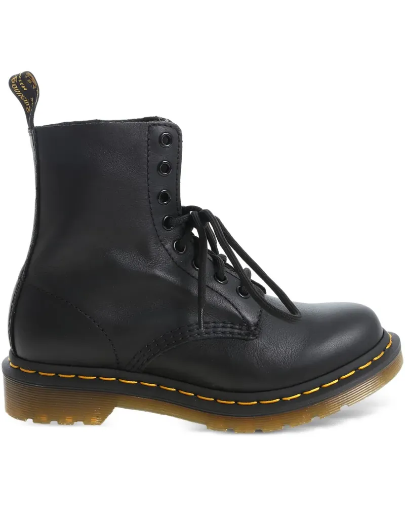 Dr.Martens Biker-Stiefel mit Schnürung - Schwarz Schwarz