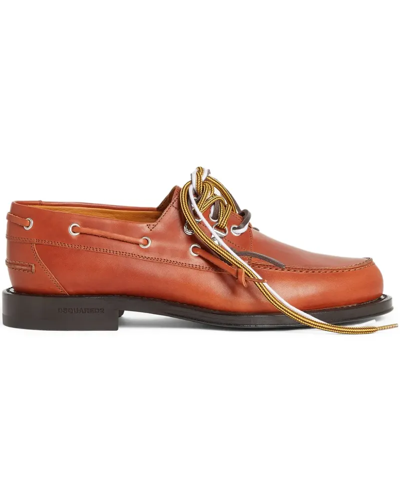 Dsquared2 x Magliano Segelschuhe - Braun Braun
