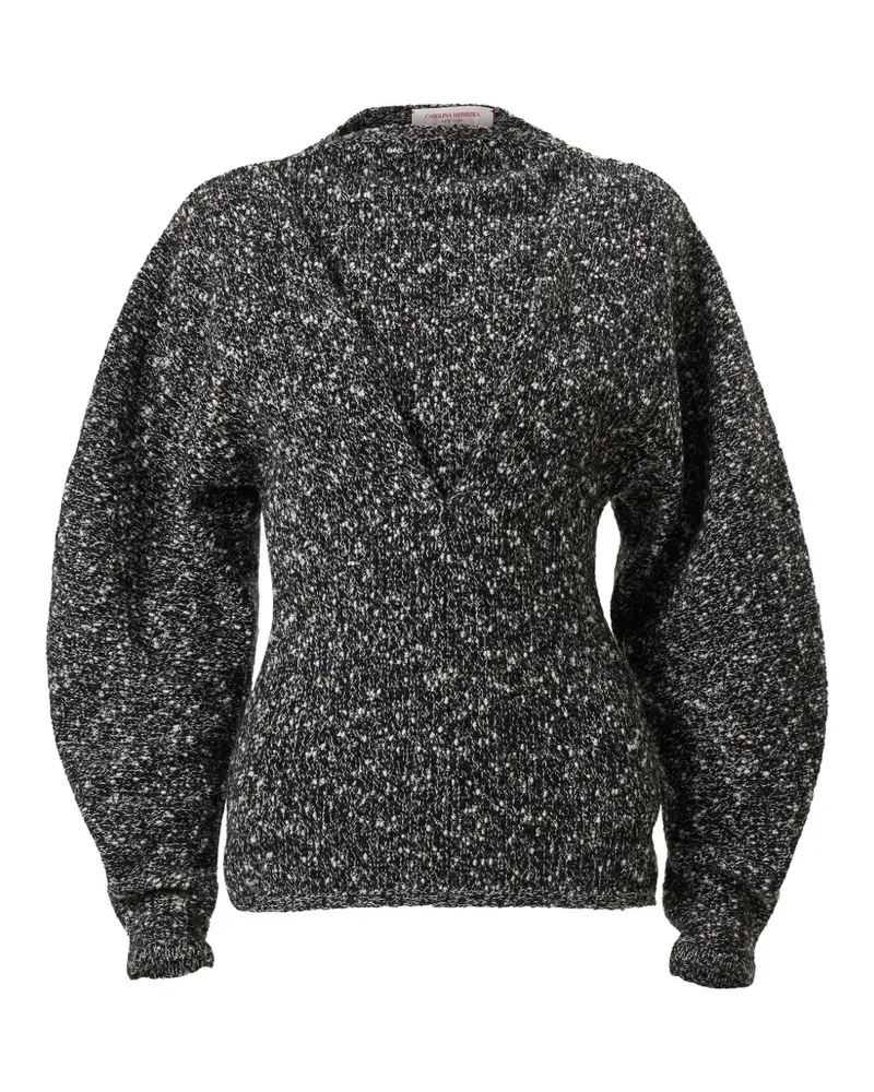 Carolina Herrera New York Pullover mit Falten - Grau Grau