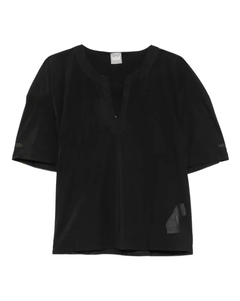 Max Mara Fidato V-neck blouse - Schwarz Schwarz