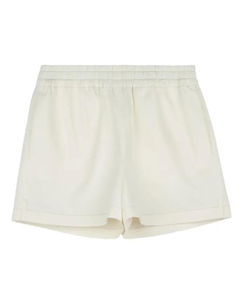 TOD'S Shorts mit elastischem Bund - Weiß Weiß