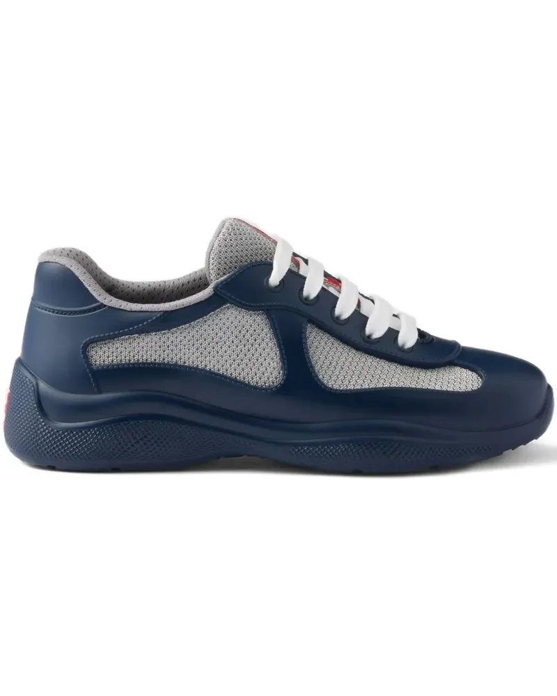 Prada Sneakers mit Logo - Blau Blau