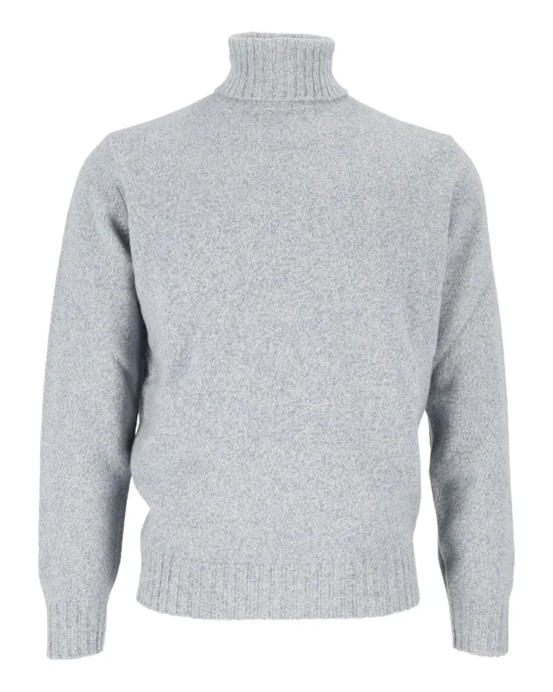 Filippo de Laurentiis ribbed-knit roll-neck sweater - Blau Blau
