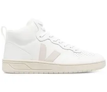 V-15 High-Top-Sneakers - Weiß